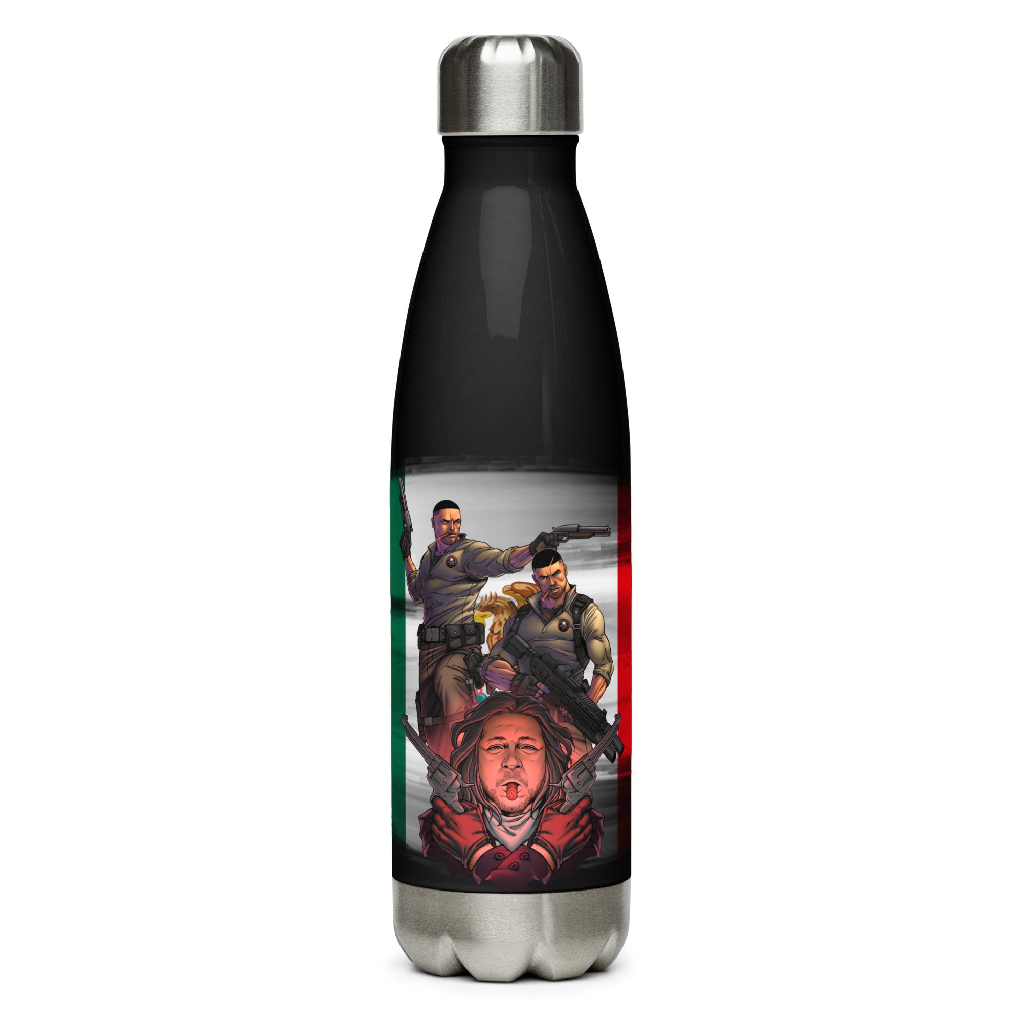 Comic Collection Stainless Steel Water Bottle